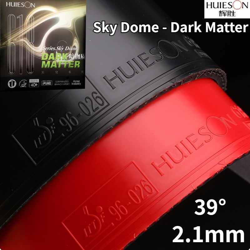 Table Tennis Loki - ยางปิงปอง HUIESON Sky Dome Dark Matter
