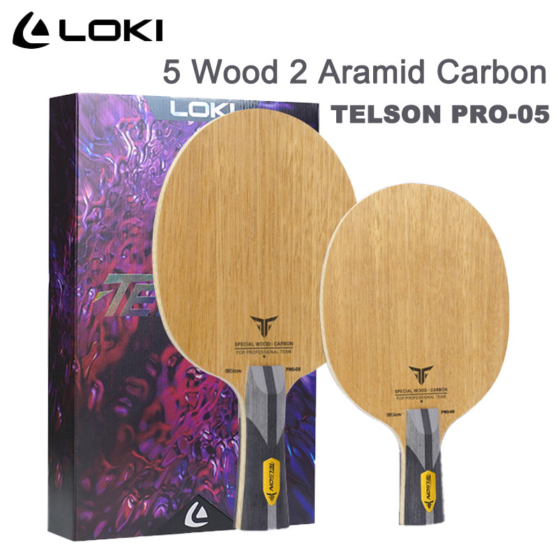 Table Tennis Loki - ไม้ปิงปอง LOKI TELSON PRO-05 รุ่น 5