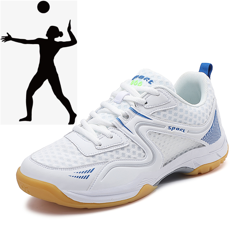 Table Tennis Form - รองเท้าวอลเลย์บอลชายและหญิงรองเท้ากีฬาแบดมินตันมืออาชีพรองเท้าฝึกซ้อมลายกีฬาปิงปองใหม่2024