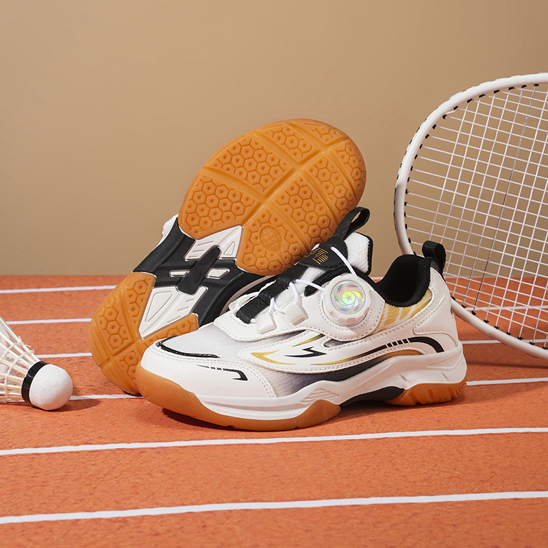 Table Tennis Form - รองเท้าเทนนิส รองเท้ากีฬากลางแจ้ง ตาข่ายระบายอากาศ รองเท้าแบดมินตัน รองเท้ากีฬาเด็ก รองเท้าฝึกซ้อมปิงปอง