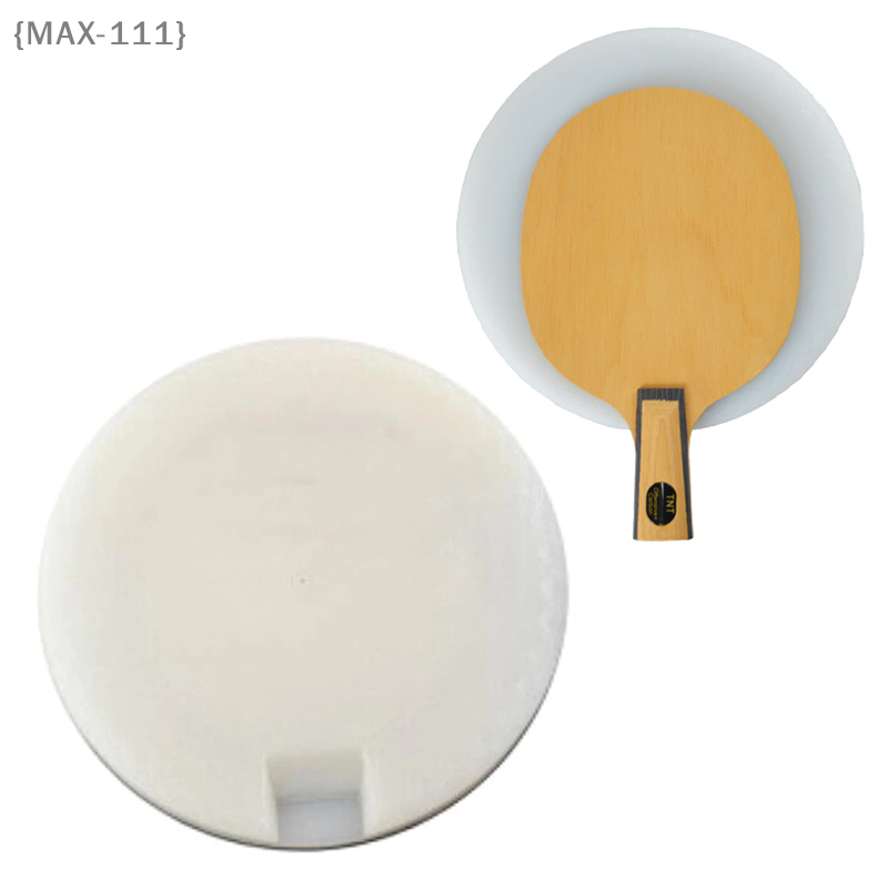 Table Tennis Form - 【F2-MAX-111】แท่นตัดยางปิงปอง - เครื่องมือประกอบ DIY แบบหมุนได้สำหรับการประกอบและตัดแต่งไม้ปิงปองอย่างแม่นยำ