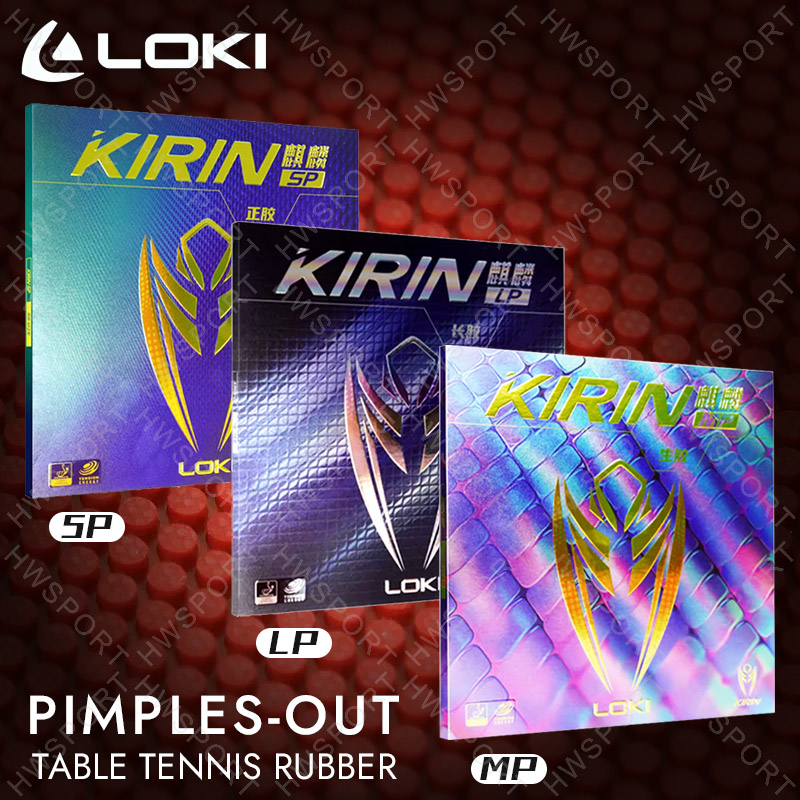 Table Tennis Loki - LOKI KIRIN Pimples-Out ยางปิงปอง SP/MP/LP Pips