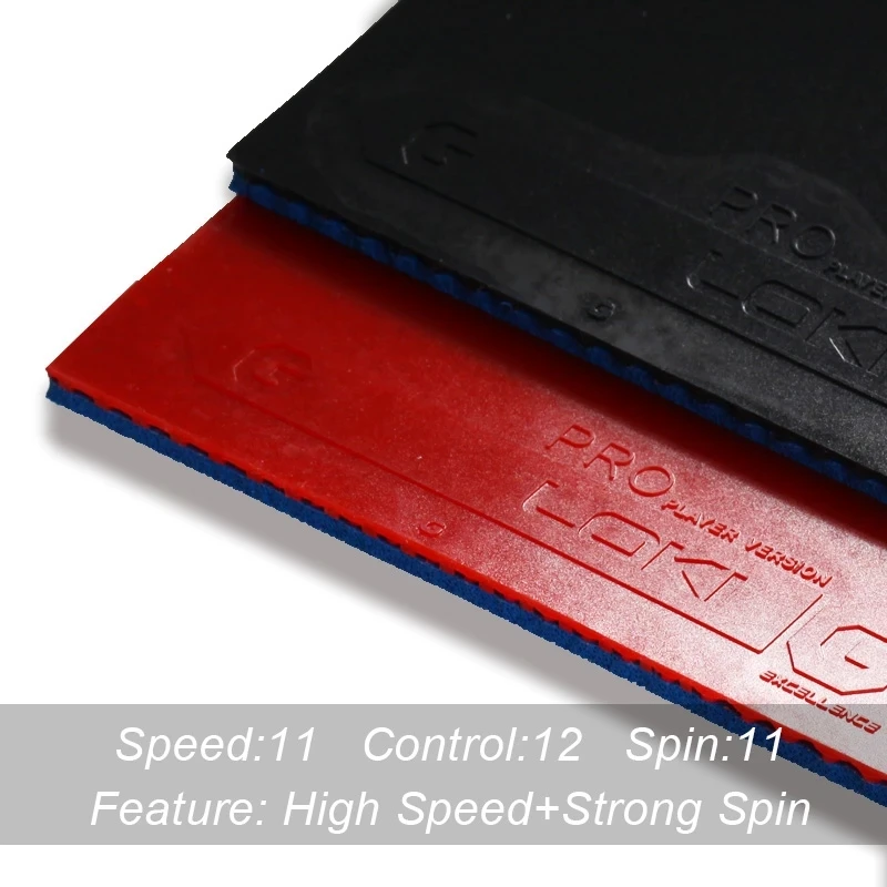 LOKI GTX ยางลายกีฬาปิงปองเหนีย - Table Tennis Loki บทวิจารณ์และราคา