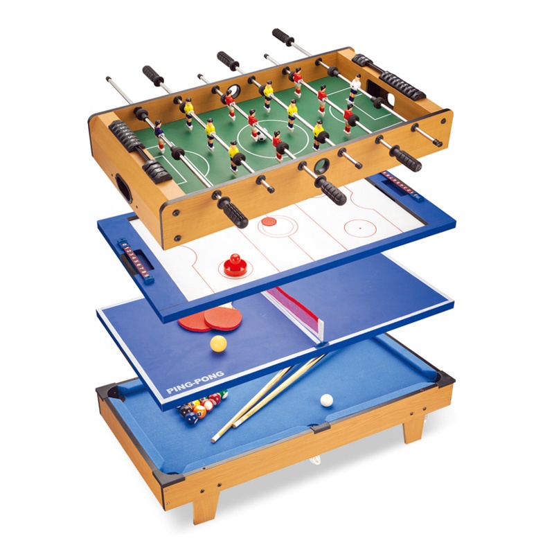 โต๊ะเกมมินิ 4 in 1, สนุกเกอร์, - Table Tennis Games บทวิจารณ์และราคา