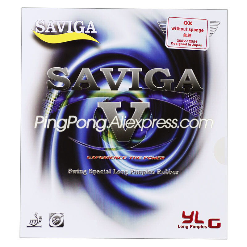 สีสัน DAWEI SAVIGA V Pips-ยาวป - Table Tennis Review บทวิจารณ์และราคา