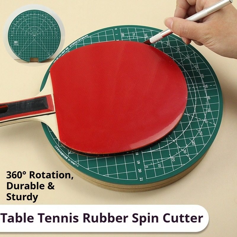 ชุดแผ่นรองตัดยางปิงปองแบบหมุนไ - Table Tennis Form บทวิจารณ์และราคา