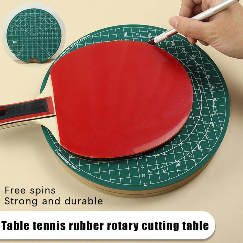ชุดแผ่นรองตัดยางปิงปองแบบหมุนไ - Table Tennis Form บทวิจารณ์และราคา