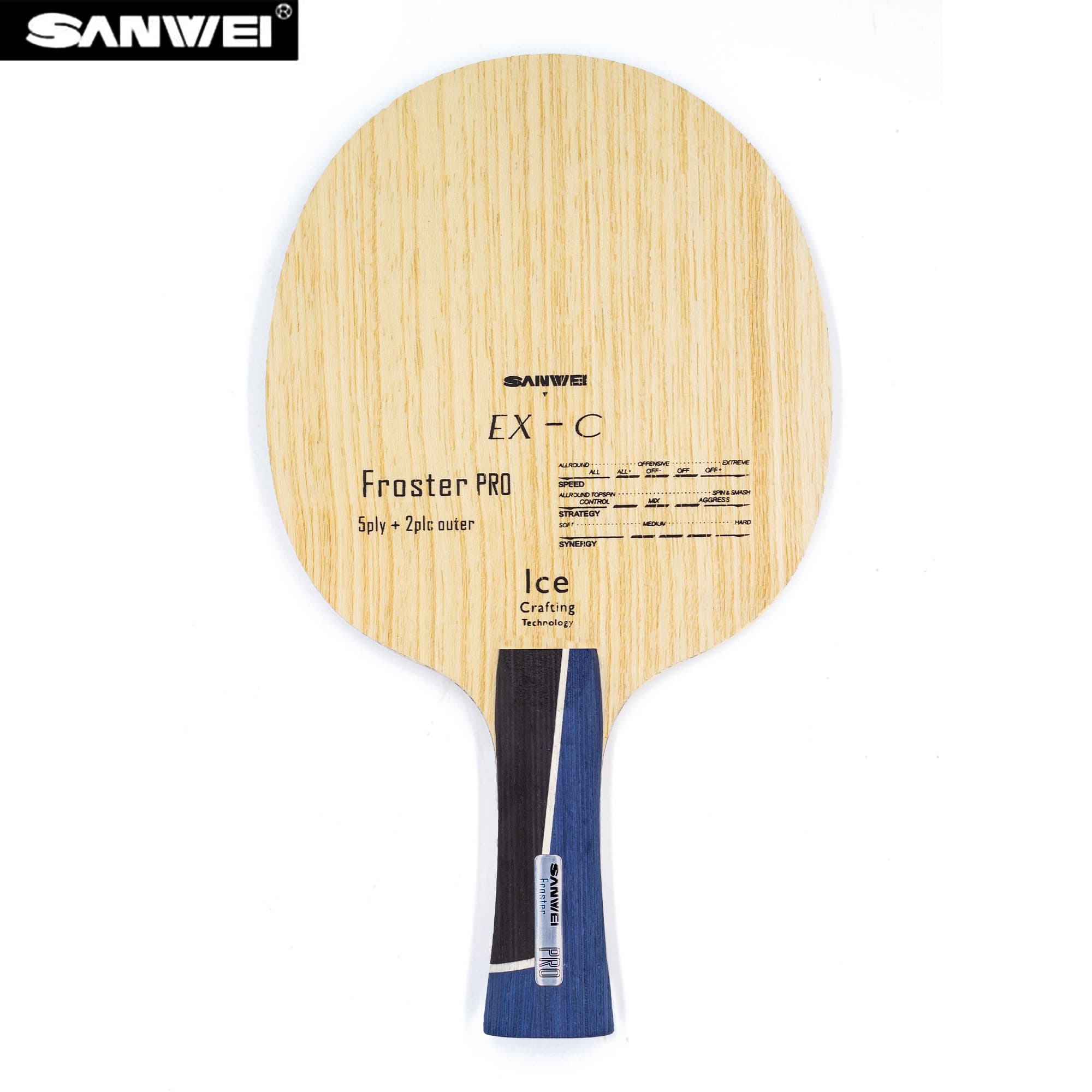 ไม้ปิงปอง SANWEI ALC รุ่น Fros - Table Tennis Games บทวิจารณ์และราคา
