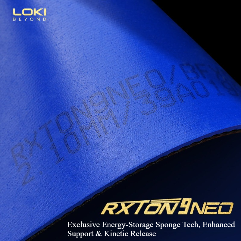 ยางปิงปอง LOKI RXTON 9 NEO พร้ - Table Tennis Loki บทวิจารณ์และราคา