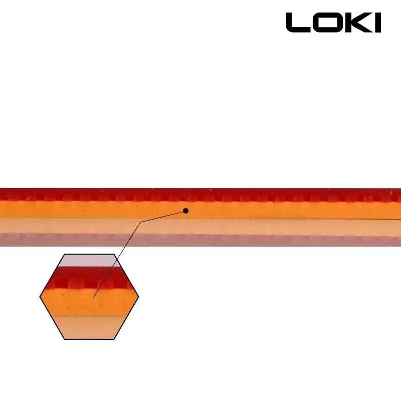LOKI RXTON 5 ความยืดหยุ่นสูงปิ - Table Tennis Loki บทวิจารณ์และราคา
