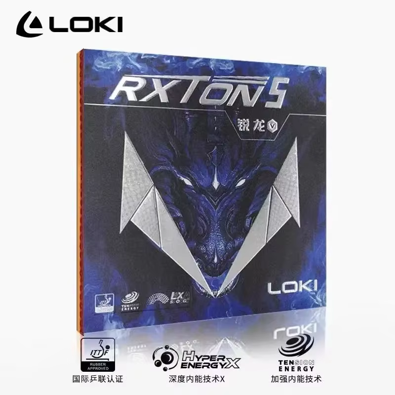 LOKI RXTON 5 ความยืดหยุ่นสูงปิ - Table Tennis Loki บทวิจารณ์และราคา